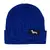 Pletená dětská zimní čepice ZD07 all royal blue