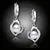 Perlové náušnice Pearl Heart - White Pearl