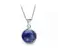 Ocelový náhrdelník Gemstone- Lapis Lazuli