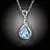 Okouzlující náhrdelník Rain Drop Aquamarine