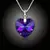 Náhrdelník Brillance Srdce Swarovski® Heliotrope