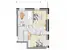 Třípokojový apartmán (Family suite) (51–52 m²)