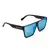 Černé brýle Kašmir Sky Polarized SKP03 - skla zelená zrcadlová