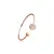 Ocelový náramek - rose gold design