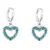Náušnice s krystaly Swarovski Elements Shine Heart