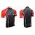 Cyklistický dres ACTIVE, červený