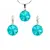 Swarovski set v tvare "rivoli"