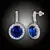 Náušnice Brillance Rafaella Royal Blue