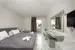 Dvoulůžkový pokoj se 2 přistýlkami - výhled do zahrady (18 m²)