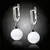 Perlové náušnice Marianne - White Pearl
