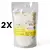 2 x 800 g Bylinková epsomská soľ do kúpeľa (harmanček)