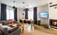 Apartmán Deluxe s krbem a balkonem nebo terasou (60 m²)
